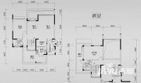 泰达天海国际3室2厅3卫184.3㎡户型图
