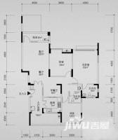 泰达天海国际3室2厅2卫158.5㎡户型图
