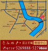 滨江星城位置交通图