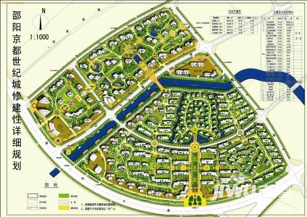 京都世纪城规划图图片