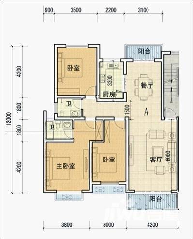 邵阳东方明珠雅苑户型图