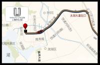 上海中心城开国际位置交通图
