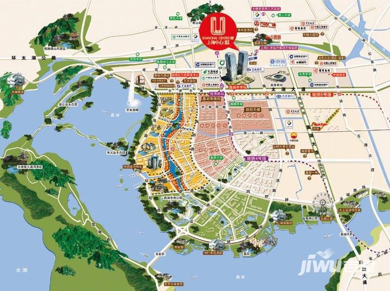 上海中心城开国际规划图