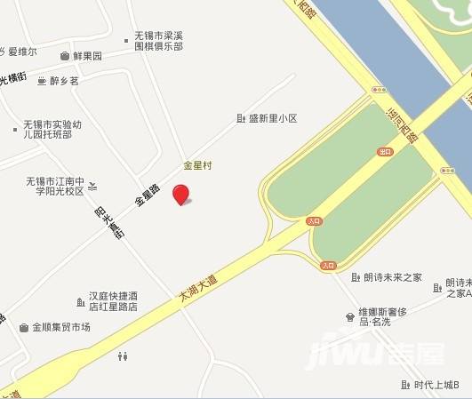 金桂尚苑位置交通图图片