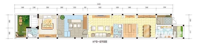 阳光100汀枫渡普通住宅186.5㎡户型图