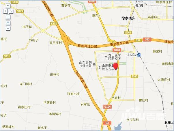 华新新城位置交通图