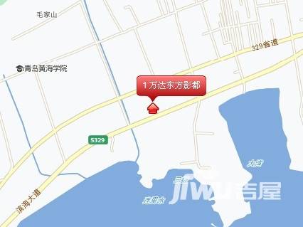 青岛东方影都位置交通图