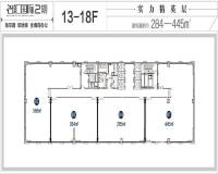 永业大厦普通住宅445㎡户型图