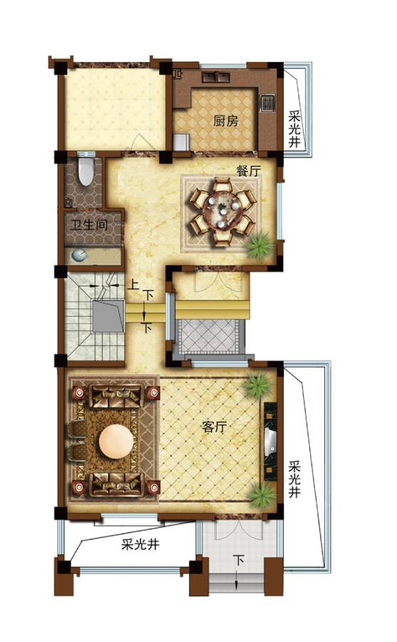 佳兆业水岸新都普通住宅340㎡户型图