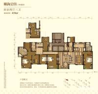 海信天悦4室2厅3卫410㎡户型图