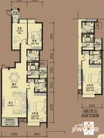 晓港名城4室5厅3卫175㎡户型图