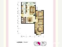 皇冠国际普通住宅95.7㎡户型图