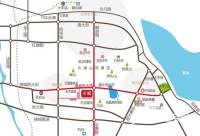 中铁诺德广场位置交通图