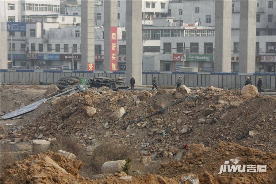 绿地新都会实景图图片