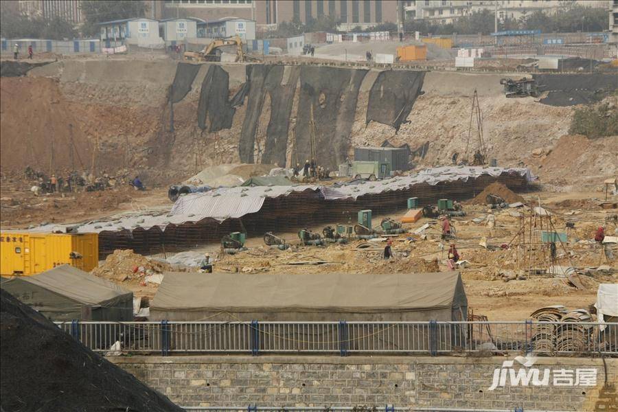 绿地新都会实景图图片