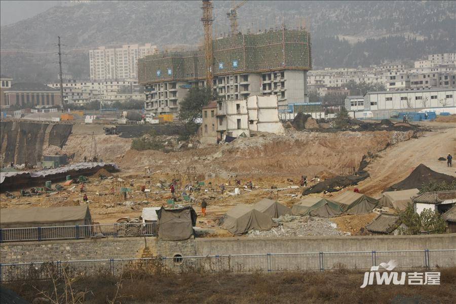 绿地新都会实景图图片