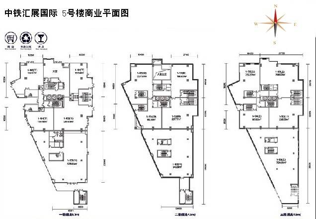 中铁汇展国际普通住宅800㎡户型图