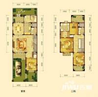 中国诺贝尔城4室3厅2卫户型图