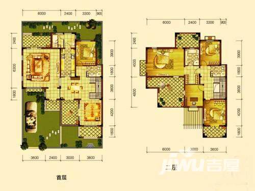 中国诺贝尔城普通住宅360㎡户型图