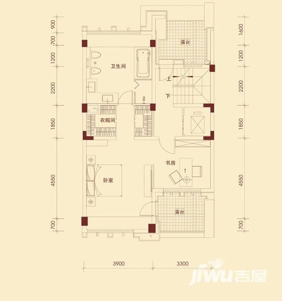 蓝光雍锦半岛户型图