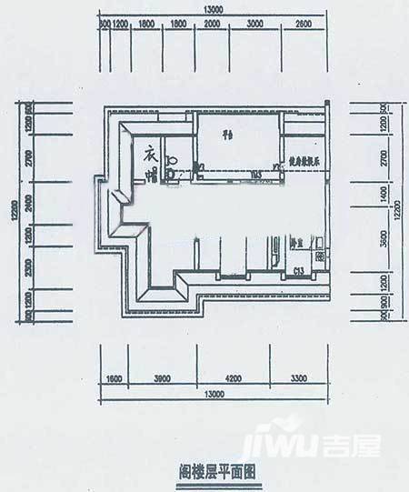 外海中央花园普通住宅73.2㎡户型图