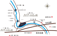 温泉五月位置交通图