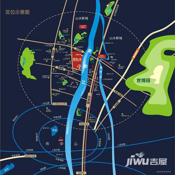 德润朗悦湾位置交通图图片