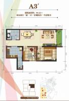 碧鸡名城普通住宅88.2㎡户型图