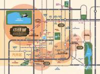 中铁城位置交通图图片