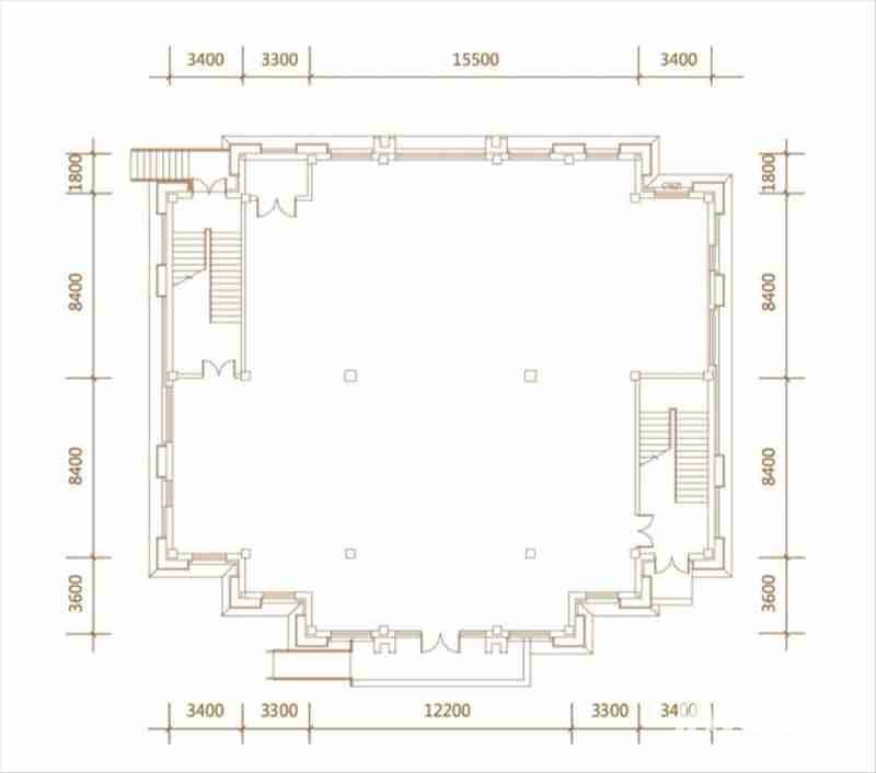 恒盛豪庭普通住宅1078㎡户型图