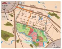 鸿坤原乡郡位置交通图图片