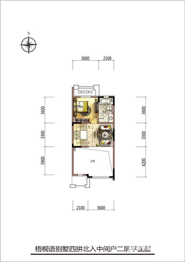 保利梧桐语3室3厅3卫户型图