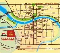 汉中恒大城位置交通图图片
