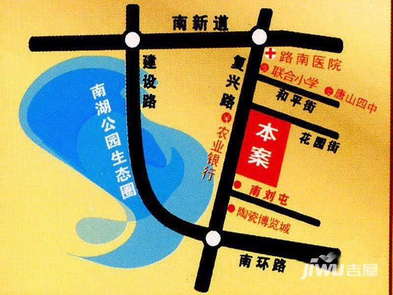 凤城盛世位置交通图图片