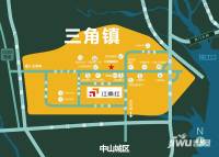 江南红位置交通图图片