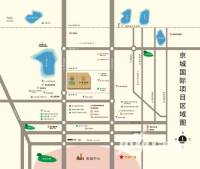 京城国际位置交通图图片