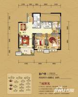 京城国际普通住宅88.3㎡户型图