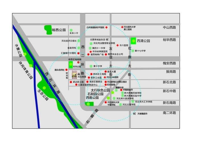 蓝山印象位置交通图图片