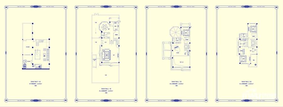 左岸英郡普通住宅325㎡户型图