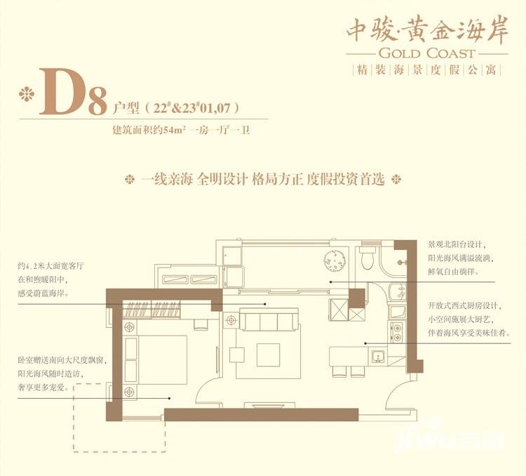 中骏黄金海岸户型图