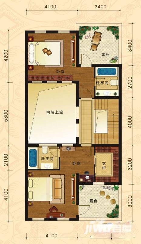 浪琴公馆普通住宅78㎡户型图