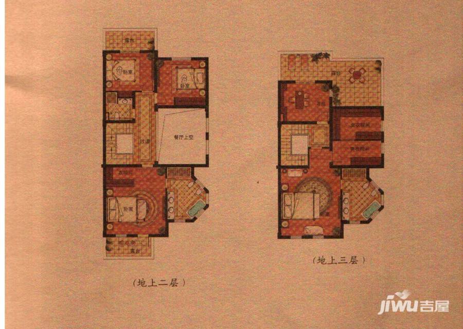 馥园普通住宅526㎡户型图