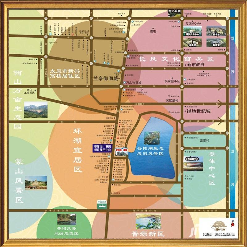 晋阳湖嘉园位置交通图图片