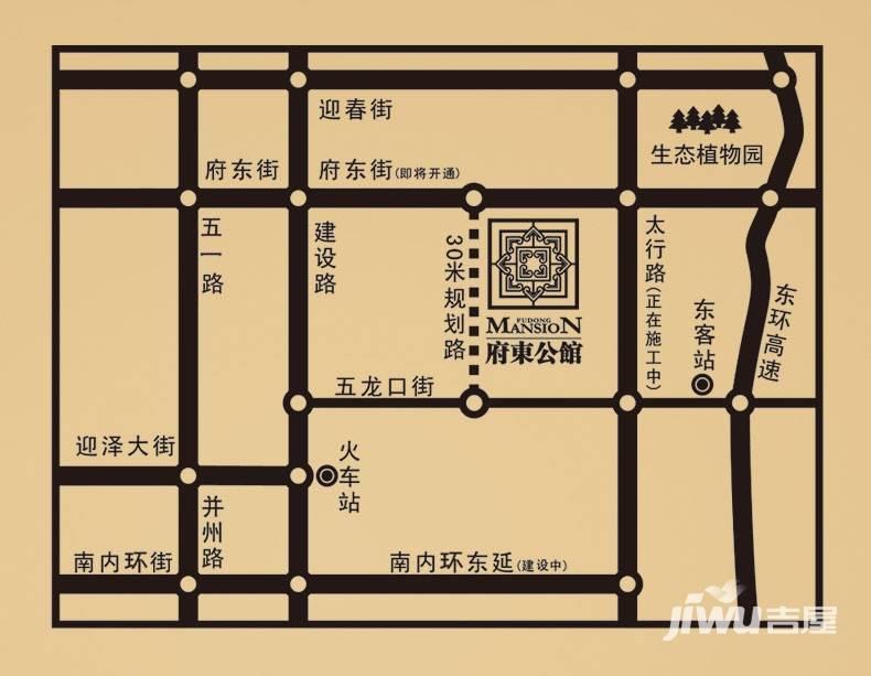 府东公馆位置交通图