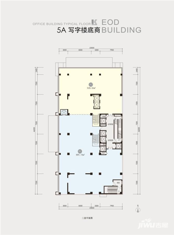 兰亭银座普通住宅697㎡户型图