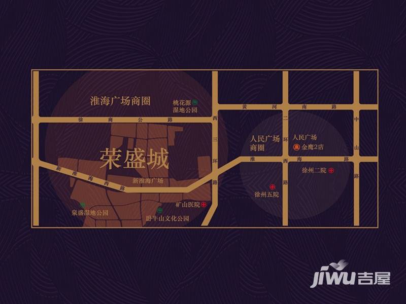 荣盛城位置交通图