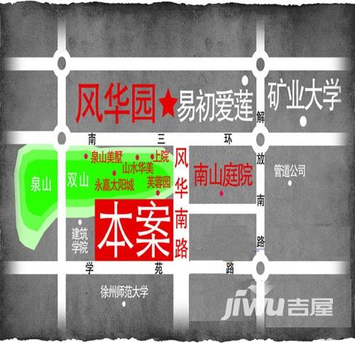 文泰康城位置交通图图片