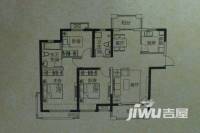保利鑫城3室2厅2卫122㎡户型图