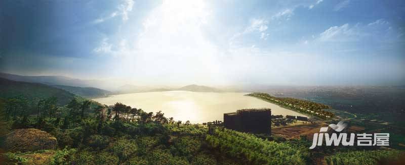 香湖丹堤实景图图片