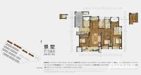 万科城4室2厅2卫138㎡户型图